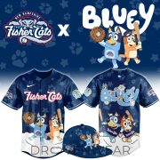 New Hampshire Fisher Cats Bluey Night Limited Jersey
