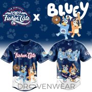 New Hampshire Fisher Cats Bluey Night Limited Jersey - Image 2