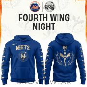 New York Mets Fourth Wings Night Limited Edition Hoodie | Cap | Jogger - Image 4
