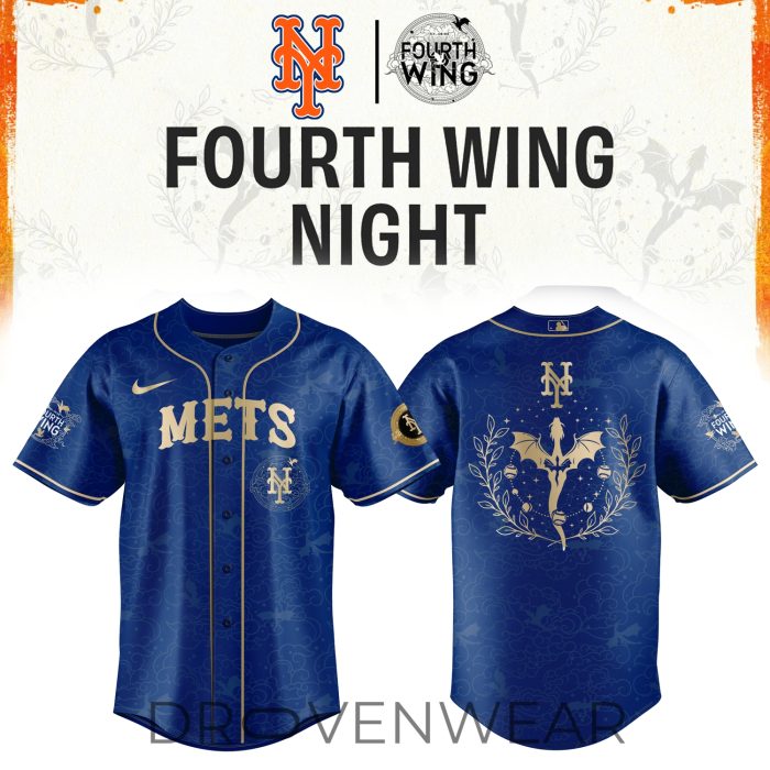 New York Mets Fourth Wings Night Limited Edition Jersey| Cap | Jogger - Image 4
