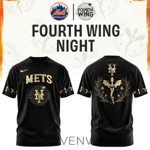 New York Mets Fourth Wings Night Limited Edition Tshirt by Drovenwear.com