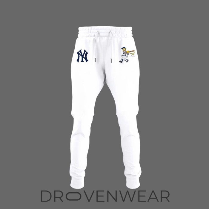 New York Yankees The Simpsons 2026 Limited Edition Jersey x Jogger x Cap - Image 3