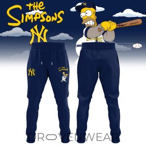 New York Yankees x The Simpsons 2026 Limited Edition Jersey by Drovenwear.com