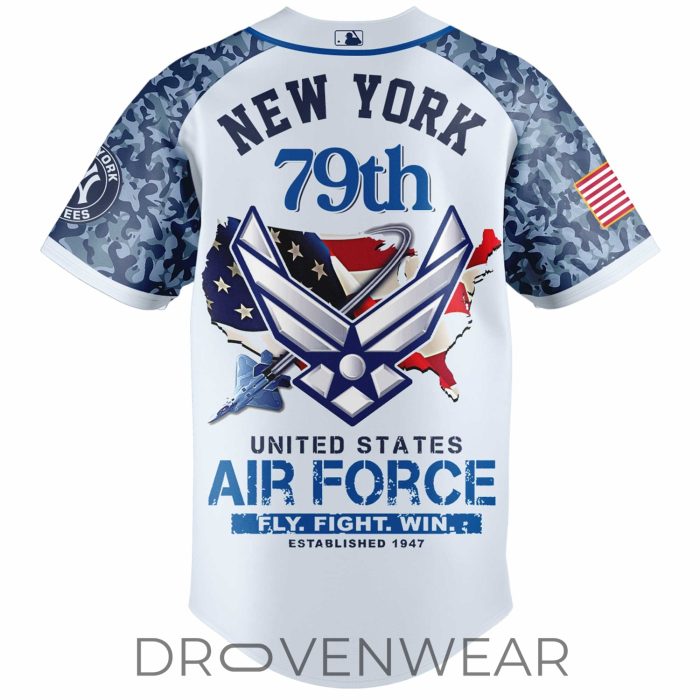 New York Yankees x US Air Force 79th Anniversary Jersey - Image 3