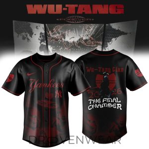New York Yankees x WuTang Forever The Final Chamber Jersey by Drovenwear.com