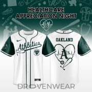 Oakland Athletics Healthcare Appreciation Night 2026 Limited Edition Jersey