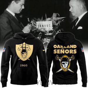Oakland Seors 1960 Hoodie Black by Drovenwear.com