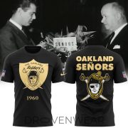 Oakland Señors 1960 T-Shirt - Yellow - Image 2