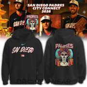 Padres Go Dark for New City Connect Inspired Día de los Muertos 2026 Limited Edition Hoodie