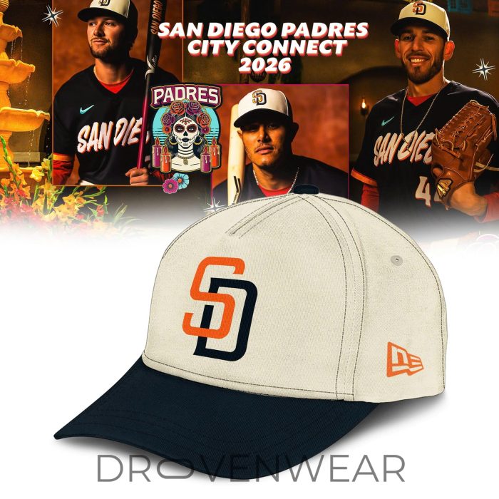 Padres Go Dark for New City Connect Inspired Día de los Muertos 2026 Limited Edition Hoodie - Image 2