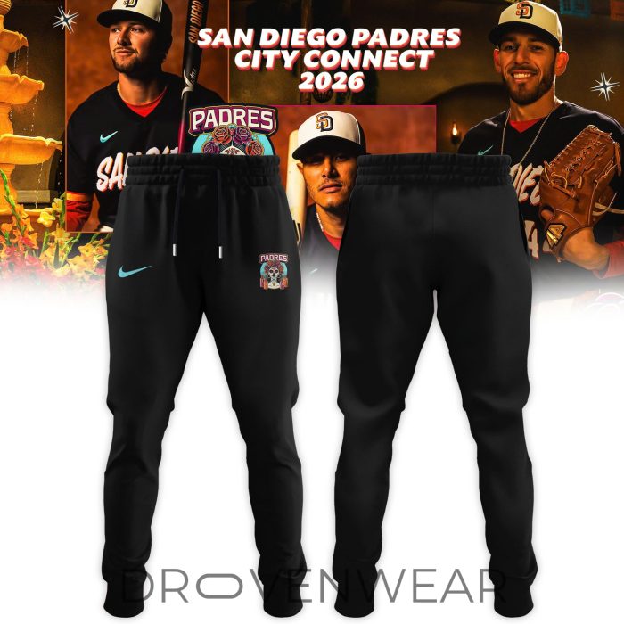 Padres Go Dark for New City Connect Inspired Día de los Muertos 2026 Limited Edition Hoodie - Image 3