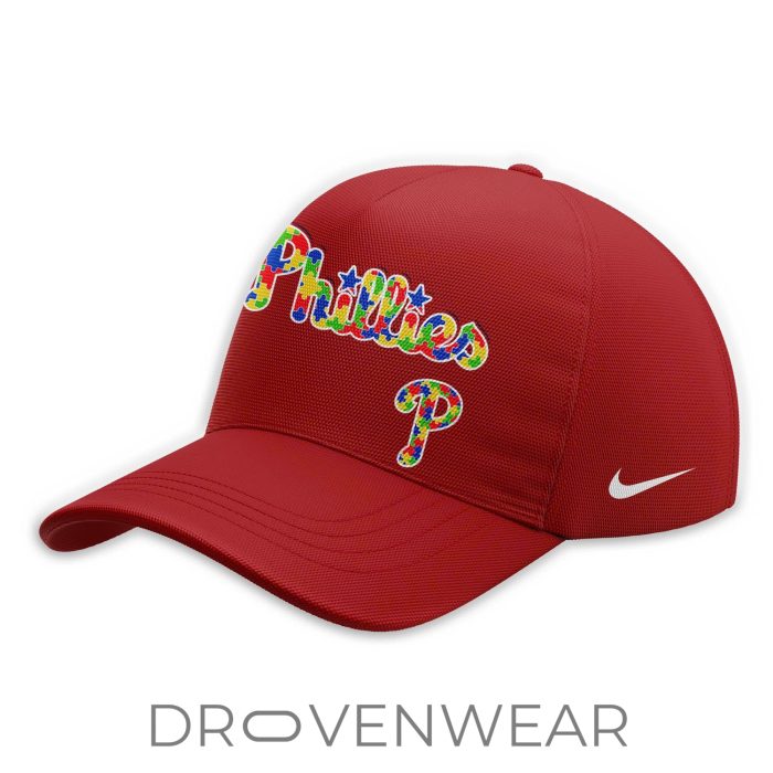 Philadelphia Phillies Autism Awareness 2026 Limited Edition Jersey | Jogger | Cap - Image 4