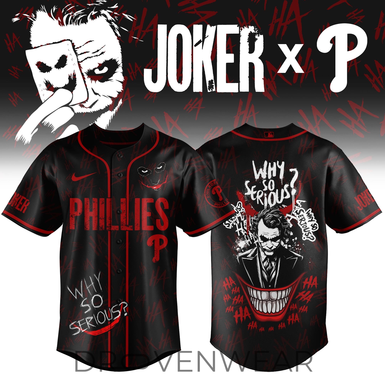 Philadelphia Phillies x The Joker 2026 Limited Edition Jersey Philadelphia Phillies x The Joker 2026 Limited Edition Jersey