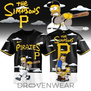 Pittsburgh Pirates x The Simpsons 2026 Limited Edition Jersey by Drovenwear.com