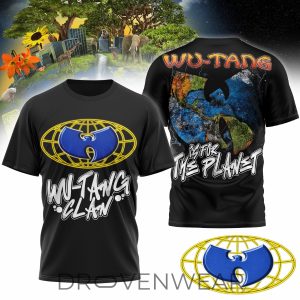 Premium Wu Tang Clan Is For The Planet Earth Day 3D Shirt by Drovenwear.com