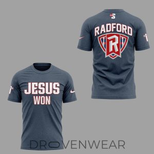 Radford University Jesus Won Tshirt by Drovenwear.com