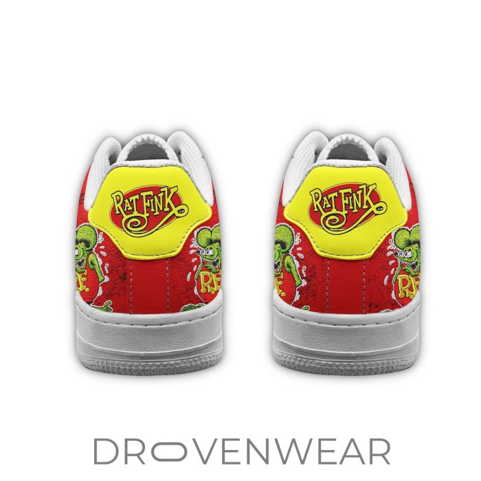 Rat Fink Custom Air Force 1 Style Sneakers 2026 Streetwear Edition Shoes - Image 3