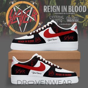 Reign in Blood 40th Anniversary 2026 Edition AF1 by Drovenwear.com