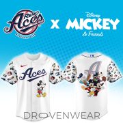 Reno Aces Mickey Mouse Theme Night Baseball Jersey - Image 2