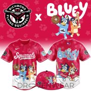 Richmond Flying Squirrels Bluey Night Limited Jersey