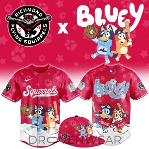 Richmond Flying Squirrels Bluey Night Limited Jersey by Drovenwear.com