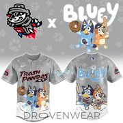 Rocket City Trash Pandas Bluey Night Limited Grey Jersey - Image 2