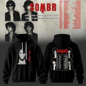 SOMBR You Are The Reason Tour Limited Black Hoodie by Drovenwear.com