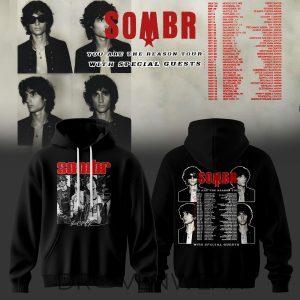 SOMBR You Are The Reason Tour Limited Black Hoodie Ver2 by Drovenwear.com