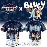 San Antonio Missions Bluey Night Limited Jersey - Image 2