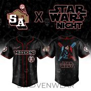 San Antonio Missions Star Wars Theme Night Baseball Jersey - Image 2