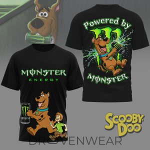 Scooby Doo x Monster Engergy Premium TShirt 2026 by Drovenwear.com