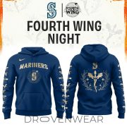 Seattle Mariners Fourth Wings Night Limited Edition Hoodie| Cap | Jogger - Image 4