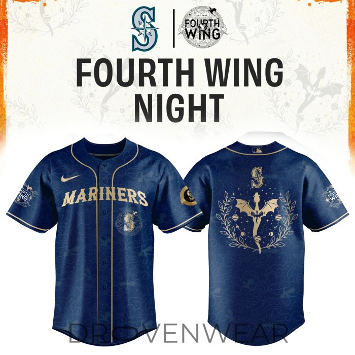 Seattle Mariners Fourth Wings Night Limited Edition Jersey| Cap | Jogger - Image 4