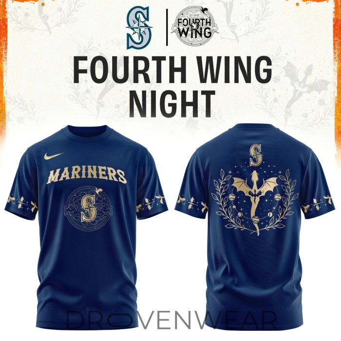 Seattle Mariners Fourth Wings Night Limited Edition Tshirt | Cap | Jogger - Image 4