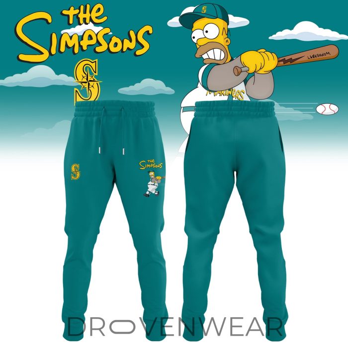 Seattle Mariners x The Simpsons 2026 Limited Edition Jersey - Image 2