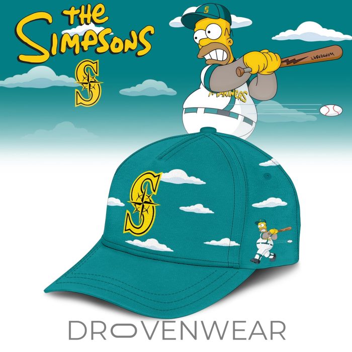 Seattle Mariners x The Simpsons 2026 Limited Edition Jersey - Image 3