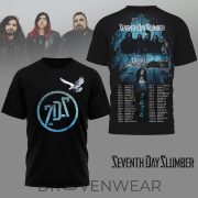 Seventh Day Slumber 2026 Tour Magdalene Rose 3D Shirt