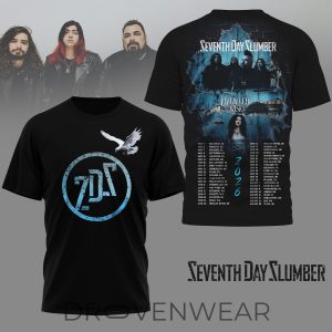 Seventh Day Slumber 2026 Tour Magdalene Rose 3D Shirt by Drovenwear.com