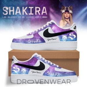 Shakira 2026 EU Tour Custom Air Style Sneakers by Drovenwear.com