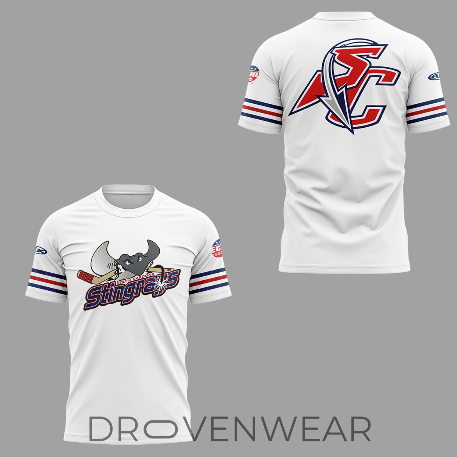 South Carolina Stingrays Rock The Retro 2001 Throw back Tshirt Limited Edition South Carolina Stingrays Rock The Retro 2001 Throw back Tshirt Limited Edition