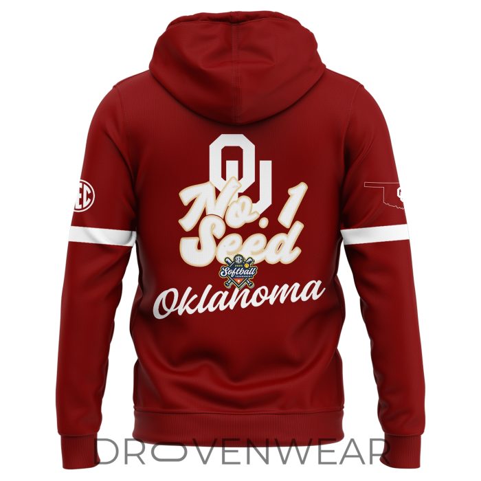 Special Edition Oklahoma Softball NO. 1 SEED Hoodie - Image 3