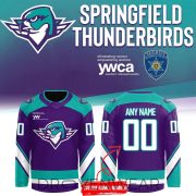 Springfield Thunderbirds 2026 Purple Warm-up Jersey