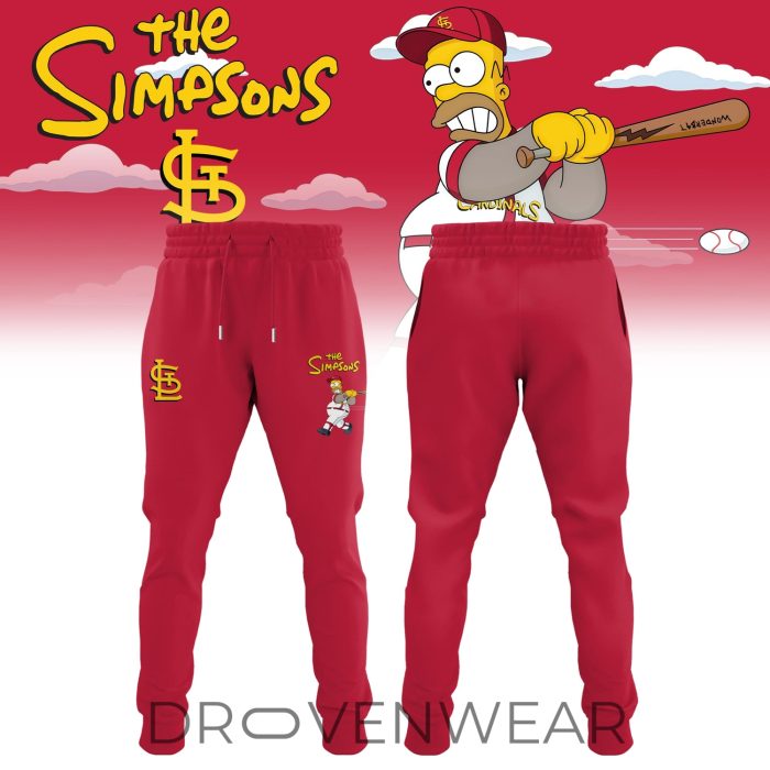 St Louis Cardinals x The Simpsons 2026 Limited Edition Jersey - Image 2