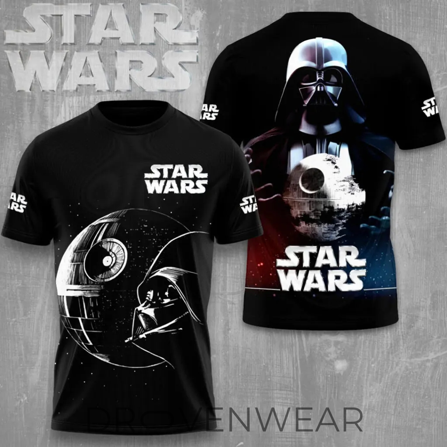 Star Wars Vader Collage 3D Tshirt Limited Edition Star Wars Vader Collage 3D Tshirt Limited Edition