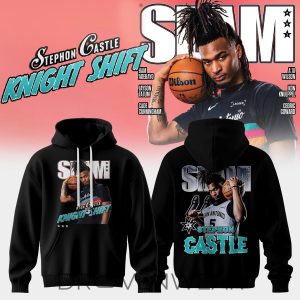 Stephon Castle Night Shift Hoodie San Antonio Rising Star by Drovenwear.com