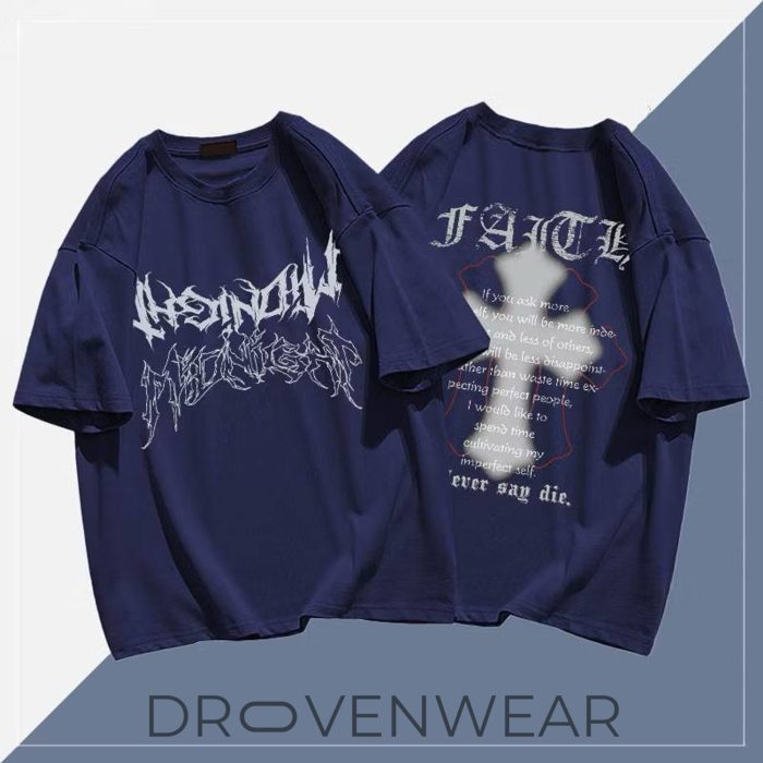 Streetwear Aesthetic Midnight Shirt - Image 2