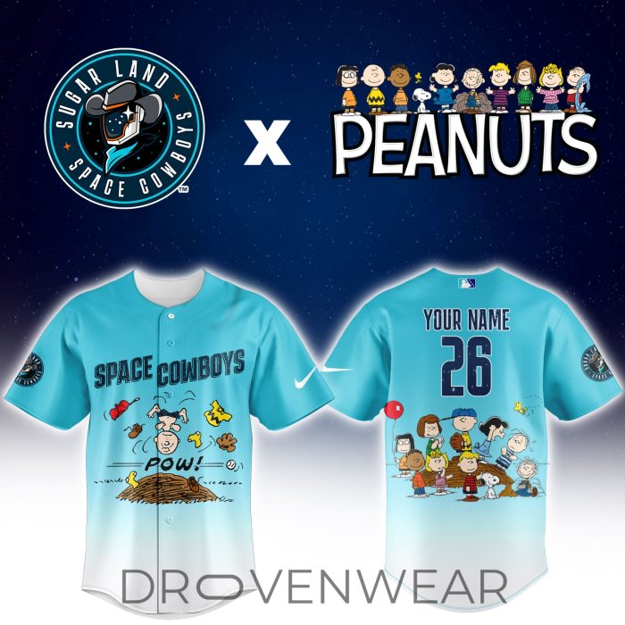Sugar Land Space Cowboys Peanuts Night Limited Jersey - Image 2