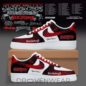 Suicideboys x Seattle Mariners Grey Day Tour 2026 Black AF1 by Drovenwear.com