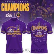 Sydney Kings Special Champions NBL 2026 Limited Edition Polo #2
