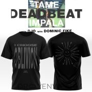 Tame Impala Deadbeat Tour Signed T-Shirt Ver2